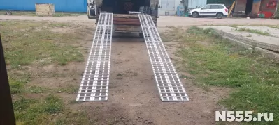Аппарели для заезда техники 2 тонны