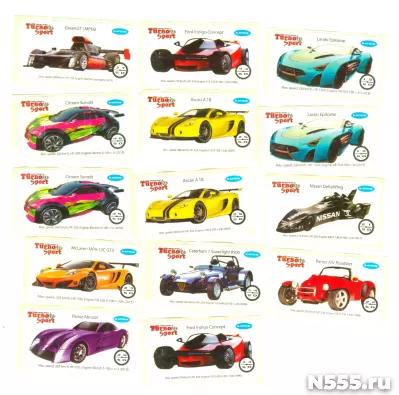 Наклейка Turbo sport raching
