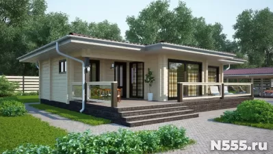 Дома из клееного бруса под ключ от производителя