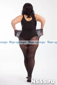 Miss Колготки Большого  размера 50 den Супер ГИГАНТ Черные