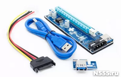 Переходник PCI-e 1X to PCI-express