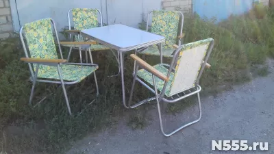 Продаю складной алюминиевый набор мебели