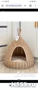 Домики для животных из ивовой лозы на заказ