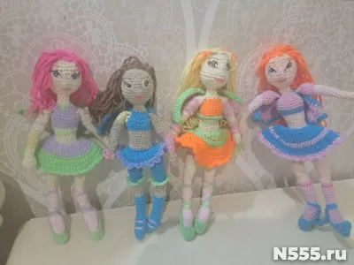 Вязаные куклы Винкс
