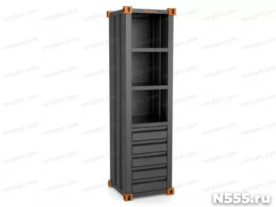Шкаф в стиле лофт KronVuz ModStyle WS-3