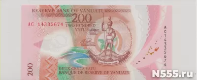 Вануату, 200 вату, 2014 г., Unc .