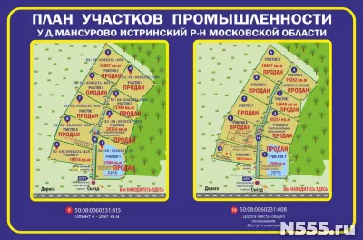 Продам земли промышленности