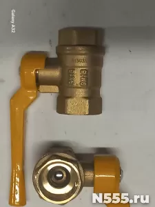 Кран шаровый 1/2 вр/вр Dn15 Pn16 ГАЗ
