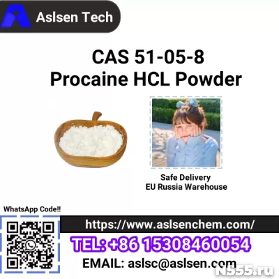Procaine HCL Powder CAS 51-05-8 Local Anesthesia with Stock