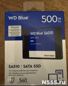 SSD диск WD Blue 500 гб